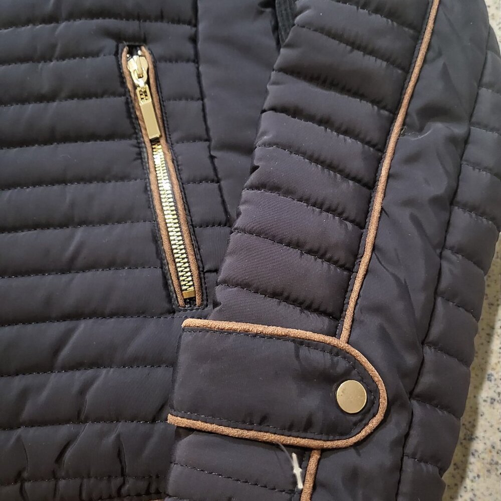 Daisy women’s quilted, lightweight warm jacket‎ in size L, Navy blue - Picture 9 of 11